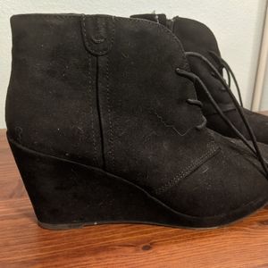 Target Merona Wedge Booties